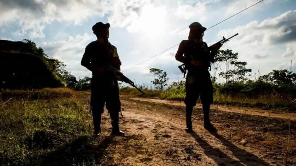 Enfrentamiento armado  - crédito Colprensa