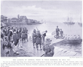 Expedición a Japón Almirante Perry