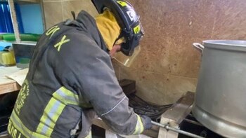 La explosión se originó en