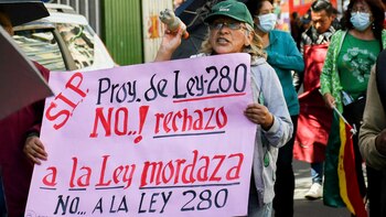 Protestas en Bolivia
