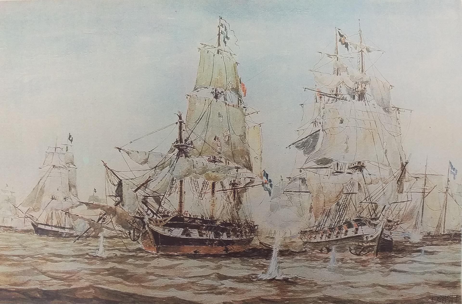 A 200 años del combate naval de Quilmes: dos buques contra toda una escuadra y la lucha que fortaleció la figura del Almirante Brown