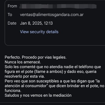 El fin del curioso intercambio