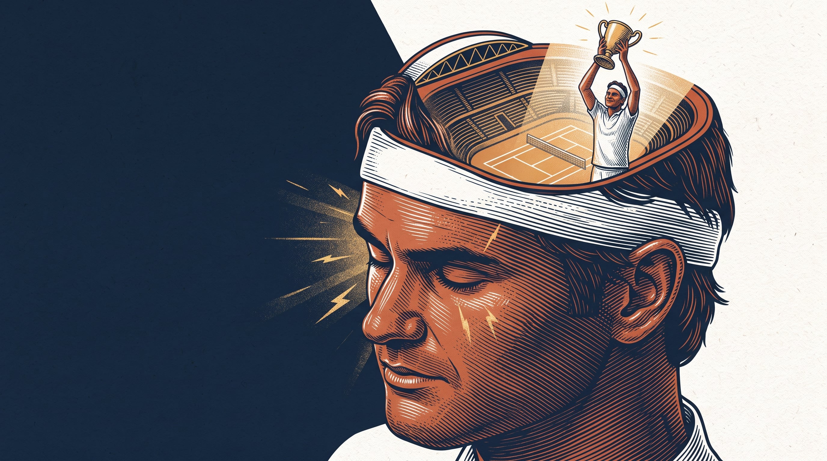 La visualización permite ensayar situaciones deportivas en la mente, fortalecer la concentración, reducir el estrés y aumentar la confianza (Imagen Ilustrativa Infobae)