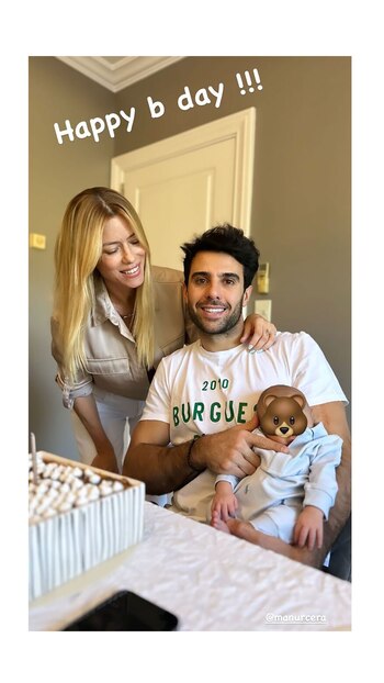 Nicole y Manu, en su