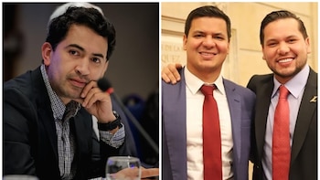 Daniel Briceño y Gabriel Calle,