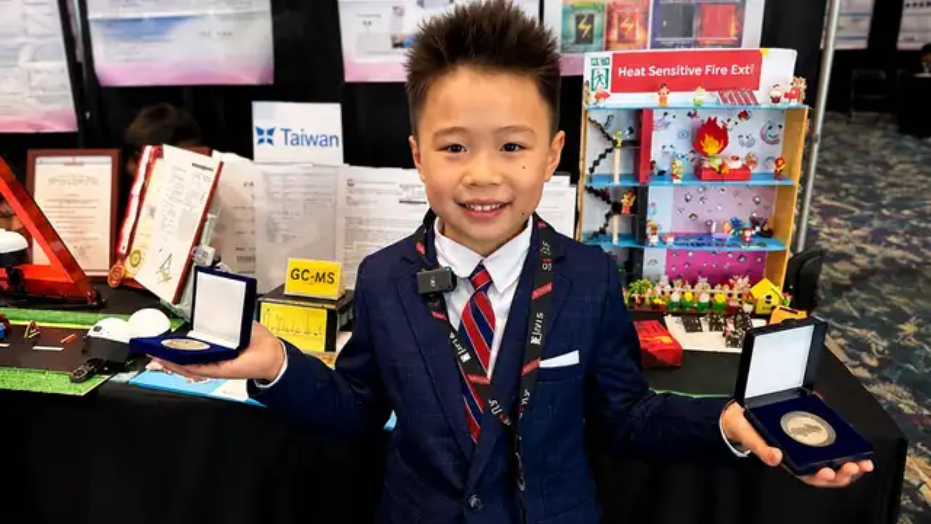 Niño crea un tipo de nariz electrónica que puede identificar diferentes tipos de sustancias. (Foto: CDN)