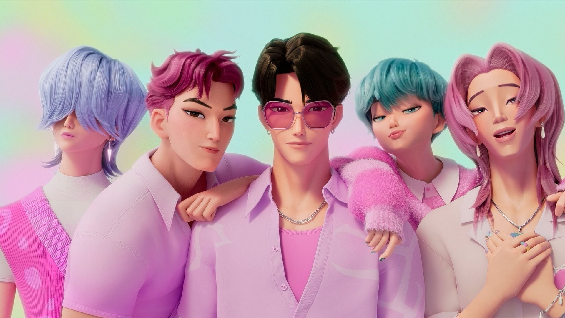 El conflicto surge con los Saja Boys, una boy band rival compuesta por demonios liderados por Jinu. (Netflix)