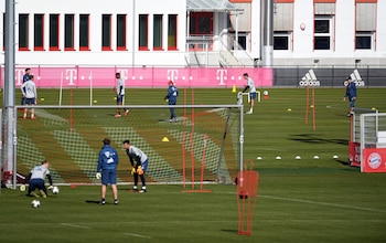 Los jugadores del Bayern Múnich