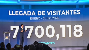 El Ministerio de Turismo informó que República Dominicana recibió 5,885,259 turistas por vía aérea y 1,814,859 por vía marítima en los primeros siete meses del año. (Foto cortesía Presidencia de la República Dominicana)
