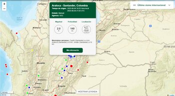 Sismo en Arenas, Panamá -