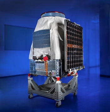 Vista de la nave espacial