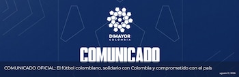La Dimayor anunció el aplazamiento de la programación del fútbol colombiano y confirmó que las competencias se retomarán a partir del 19 de agosto - crédito Dimayor