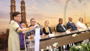 Ernestina Godoy hizo un llamado de unidad a los fiscales de las 32 entidades durante la Asamblea Plenaria de la CNPJ en Nayarit