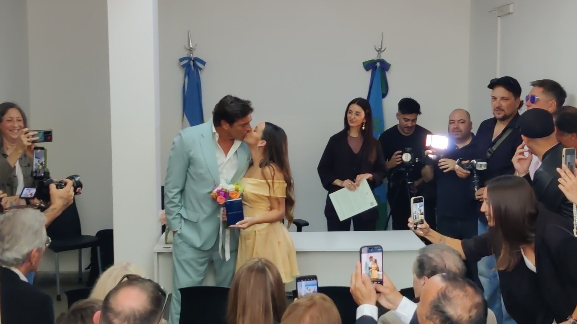 Matías y Martina se casaron en Mar del Plata con la intención de honrar las raíces de la novia (RS Fotos)