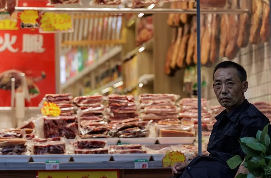 El cambio de escenario en el mercado cárnico de China se explica por la menor participación de Brasil y el agotamiento de la cuota australiana (EFE)