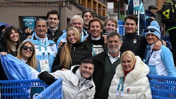 Valeria Mazza alentó a su