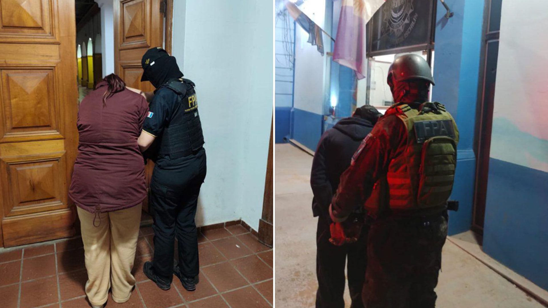 Los aprehendidos fueron imputados por infracción a la Ley Nacional de Estupefacientes