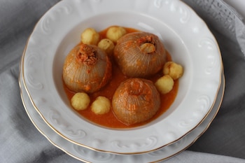 Receta de cebollas rellenas (Pixabay)