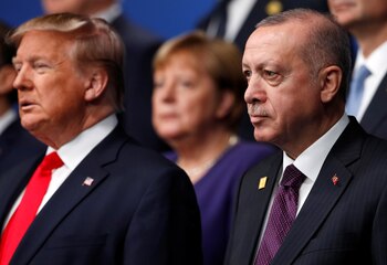 Donald Trump y Tayyip Erdogan