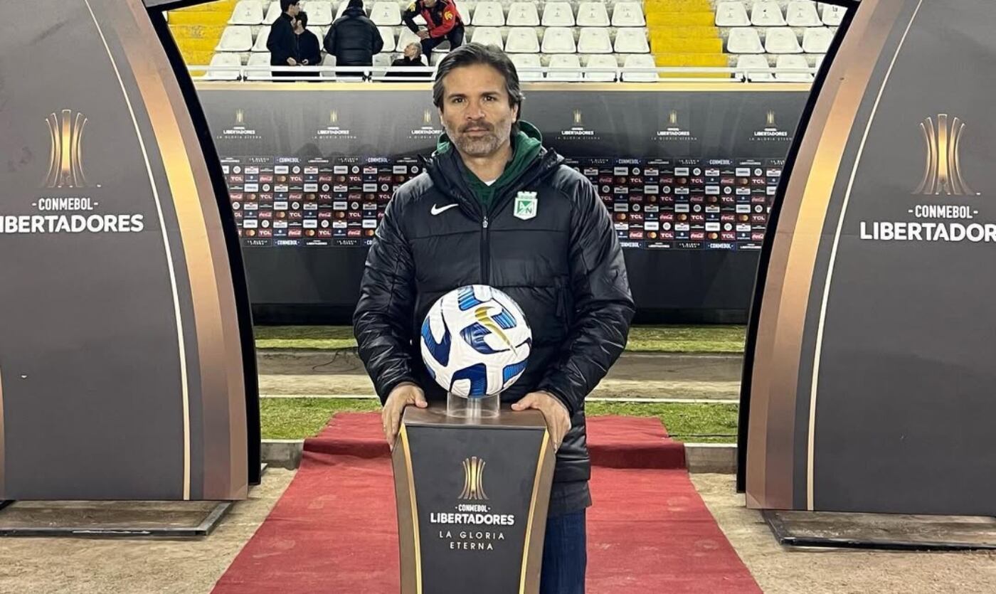 Benjamín Romero trabajó con Atlético Nacional entre 2022 y 2024, en el que ganó muchas críticas por su pasado con Millonarios - crédito @benjaminromeroamaya/Instagram
