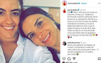 Natalia Ramírez presume a su