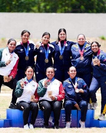 El doble triunfo en arco compuesto coloca a El Salvador como protagonista de la jornada en Santo Domingo 2026. (Foto: Comité Olímpico de El Salvador)
