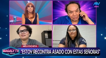 Melcochita explota contra sus hijas EN VIVO y lanza alarmante frase: “¿Quiere que me meta un balazo?”. Captura: Magaly TV La Firme.