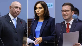 Los parlamentarios José Cueto. Patricia