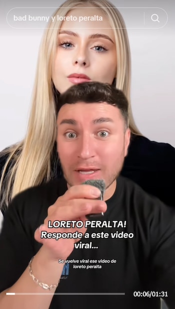 Loreto Peralta fue tema de