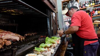 La parrilla al paso es