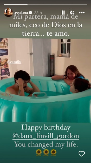 Evaluna contó con el apoyo