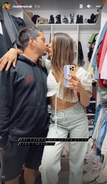 Mario Hart y Korina Rivadeneira.