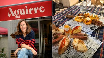 Teresa Aguirre inauguró su restaurante