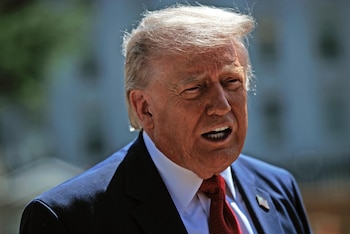 El presidente republicano de los EEUU, Donald Trump