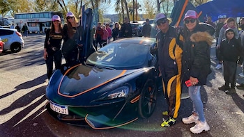 Héctor Pfening corre en el