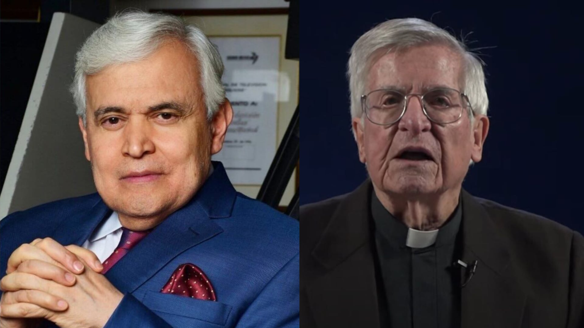 Jorge Barón desafió al padre Diego Jaramillo tras los comentarios que los confunden - crédito @jorgebarontv/ Instagram