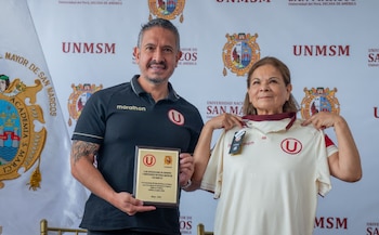 Universitario de Deportes – Universidad Nacional Mayor de San Marcos – Jeri Ramón Ruffner de Vega – Franco Velazco - Perú – deportes – 7 mayo