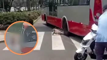 Bus del corredor Rojo atropella