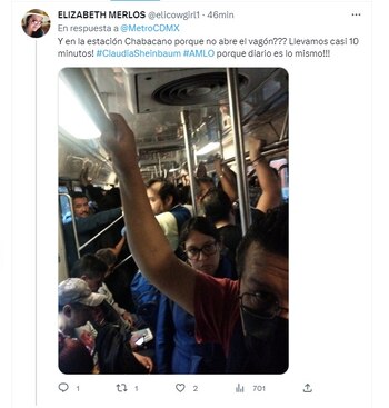 Usuarios reportaron retrasos en el