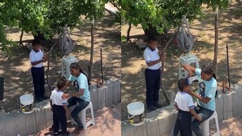 Limpiavidrios en Cartagena se hizo