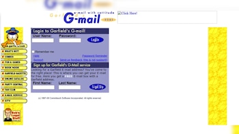 El primer correo Gmail de
