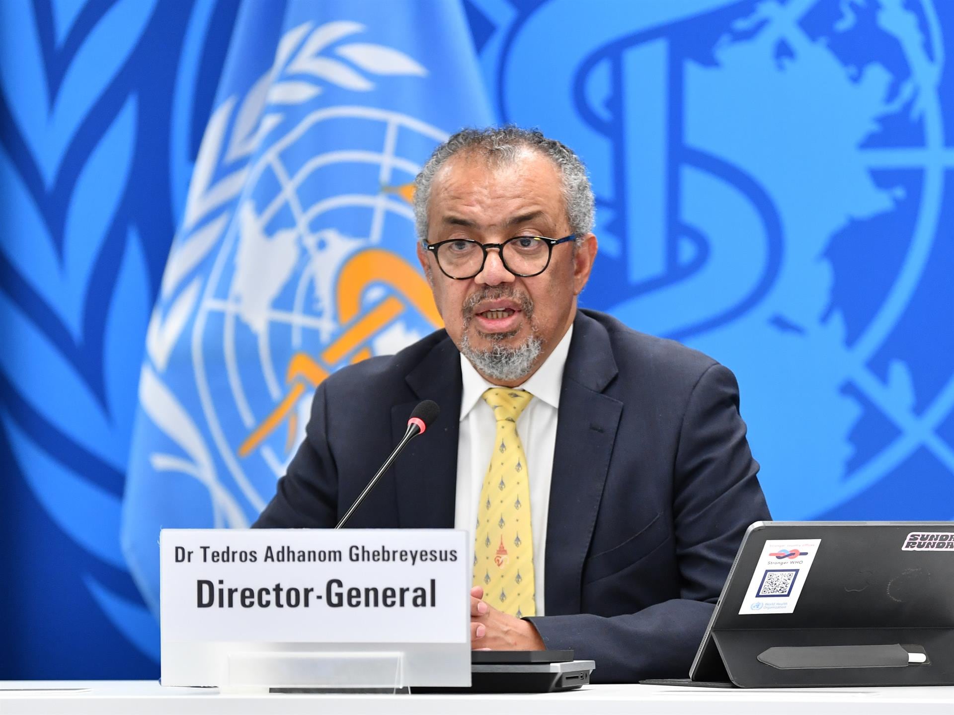 El doctor Tedros Adhanom Ghebreyesus, Director General de la OMS hizo un llamado de alerta para mejorar la salud mundial (Europa Press)