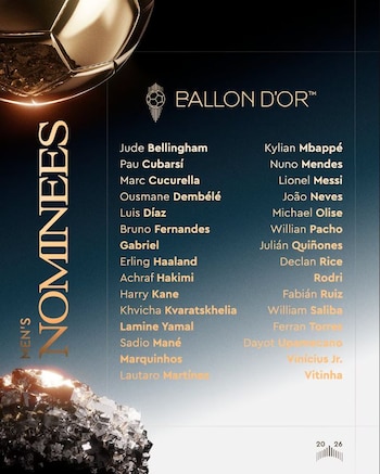 Balón de Oro – Perú – deportes – 25 octubre