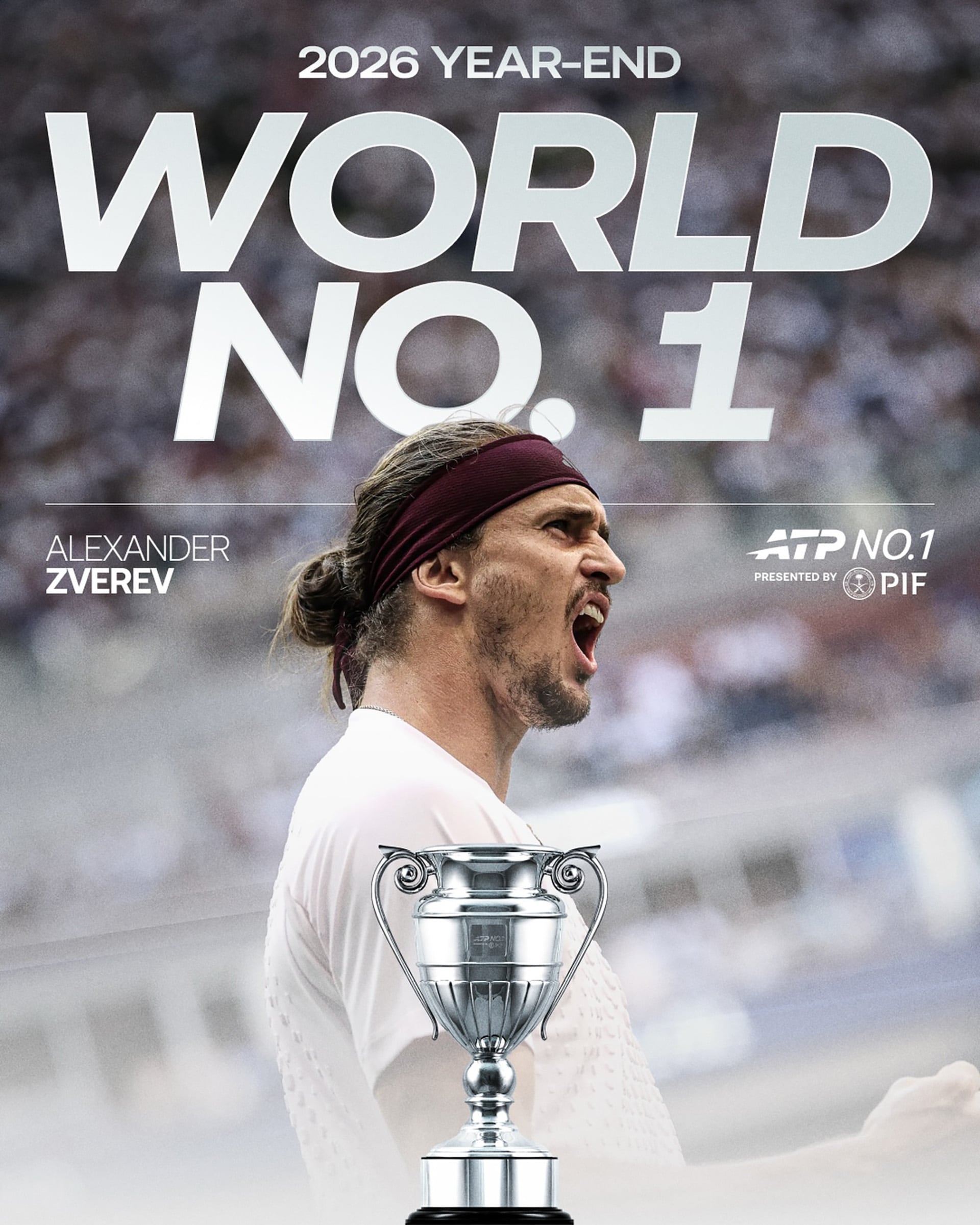 Zverev será el nuevo número uno del tenis mundial