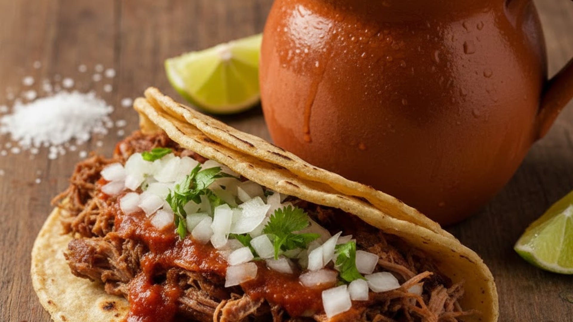 El evento reúne dos de los productos más arraigados de la gastronomía hidalguense y poblana: la barbacoa de hoyo —carne de carnero cocida lentamente bajo tierra— y el pulque artesanal, bebida fermentada del maguey con siglos de tradición en la región (Gemini)