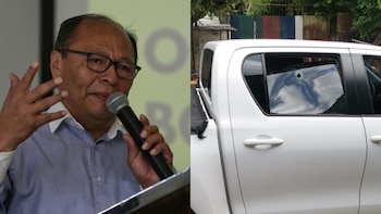 Atentaron contra funcionario de la Comisión de la Verdad: camioneta en que se transportaba recibió 7 disparos