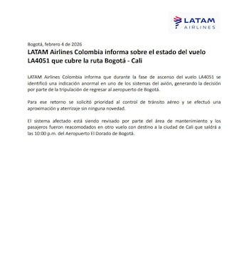 El incidente se registró durante