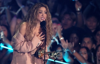 Shakira se llevó el premio