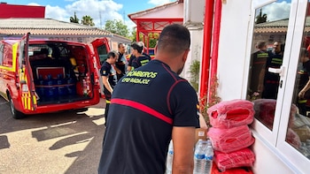 Los bomberos de la Diputación de Badajoz parten este sábado para ayudar en las tareas de rescate
