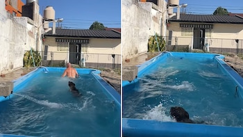 Un hombre argentino enfrenta la